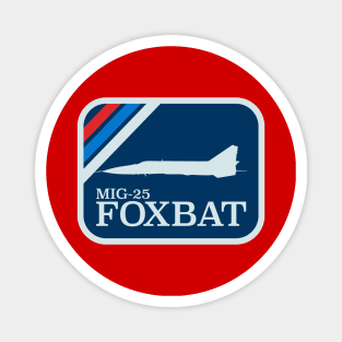 Mig-25 Foxbat Patch Magnet